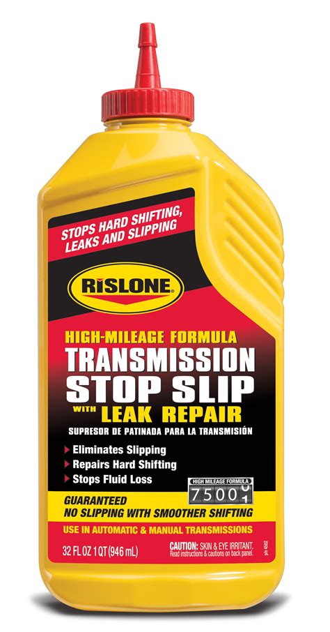 Rislone High Mileage Transmission Stop Slip With Leak Repair Oz Walmart Com