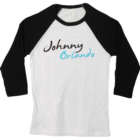 Johnny Orlando Script Logo Baseball Jersey 374515 Rockabilia Merch Store
