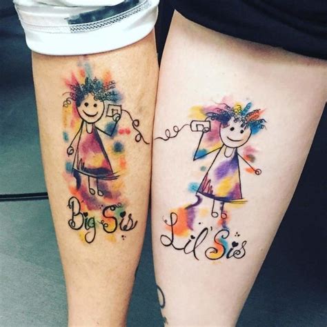 60 Cool Sister Tattoo Ideas To Express Your Sibling Love Sibling