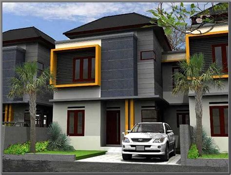 36 Desain Rumah Minimalis 2 Lantai Sederhana 2017 Dekor - Contoh Gambar