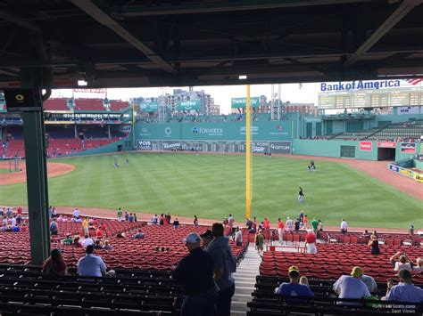 Fenway Park Seating Grandstand 7 Elcho Table
