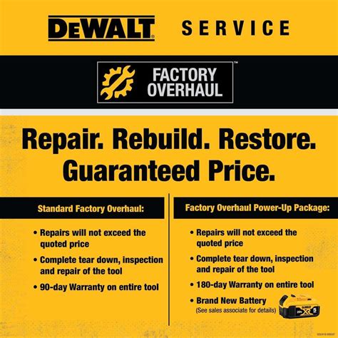 You have a lot to look forward to when you decide. DEWALT Service Center, 901 S Rohlwing Rd A, Addison, IL ...