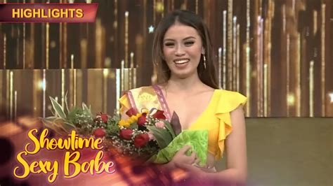 Mary Dianne Muleta Wins Showtime Sexy Babe Of The Day Showtime Sexy