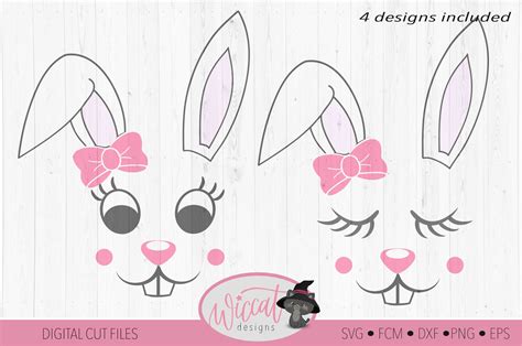 Download them for free and start now your diy projects with these free svg. 50+ Free Bunny Face Svg Background Free SVG files ...