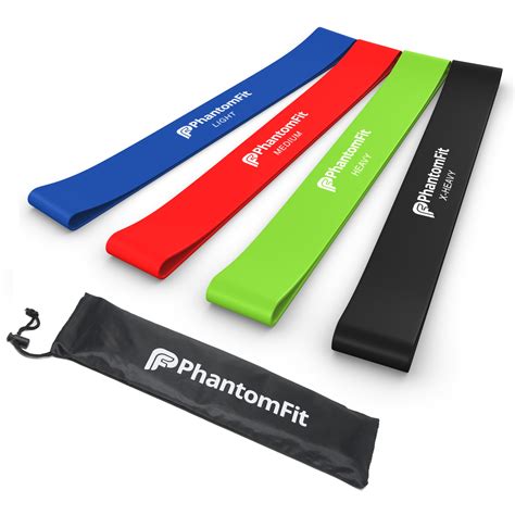 Phantom Fit Resistance Loop Bands Set Of Best Fitness Exercise Bands For Working Out Or