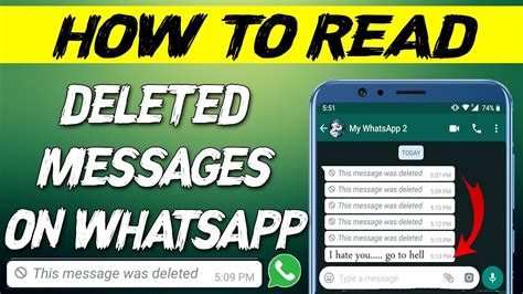 How To Read Deleted Messages On Whatsapp Recover Deleted Whatsapp