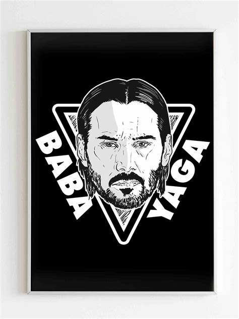 John Wick Baba Yaga Poster - Poster Art Design