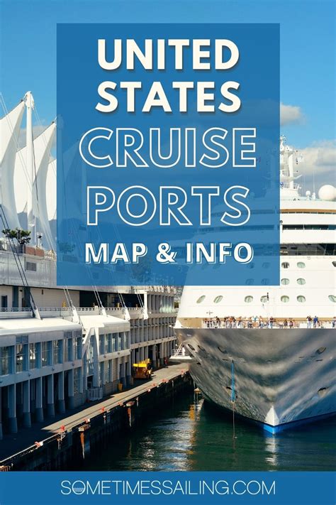 United States Cruise Ports Map And Useful Information American River