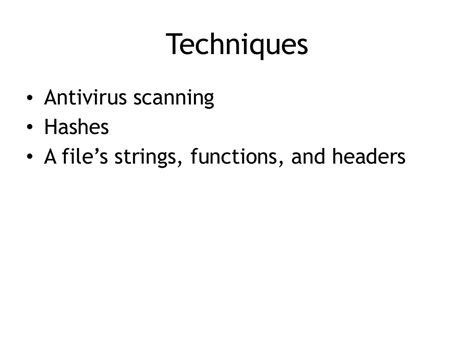 Cnit 126 Ch 0 Malware Analysis Primer And 1 Basic Static Techniques