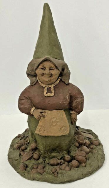 1980 50 Mom Rare Tom Clark Female Gnome Figuresculpture With Apron