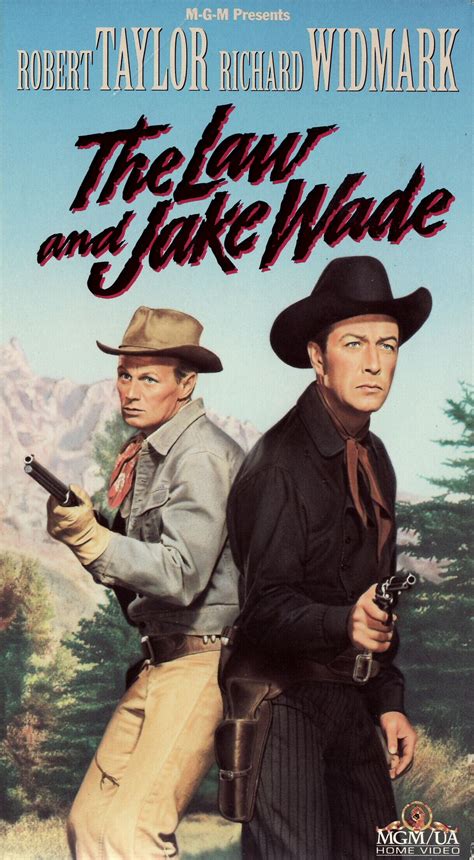The Law And Jake Wade 1958 Western Film Classic Movie Posters