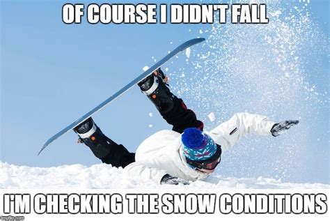 A Snowboarder Doing A Trick On His Board In The Snow With Caption That
