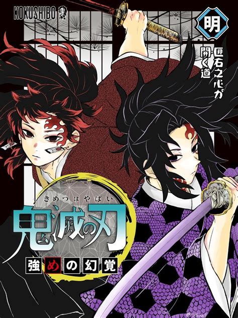 Demon Slayer Manga Cover Anime Characters