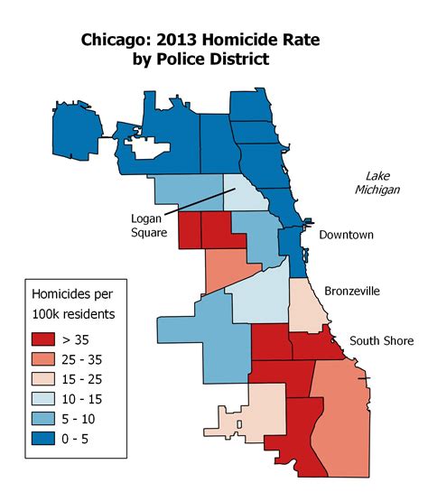 Maps Of Crime In Chicago Crime In Different Neighborhoods The New
