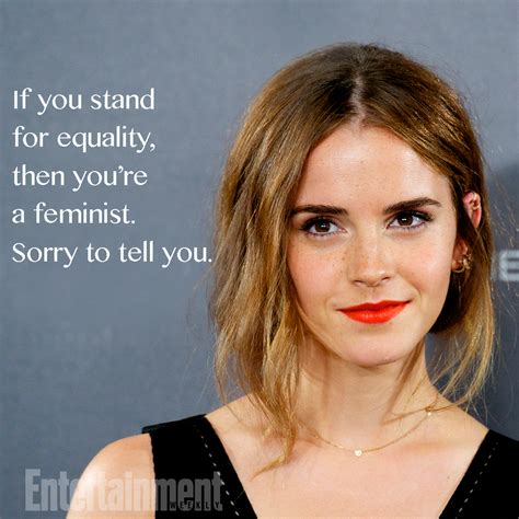 The face of feminism, emma watson has never shied away from raising her voice against gender let's take a look at some of her most inspiring quotes on determination, ambition, education. Emma Watson's powerful quotes about feminism | EW.com