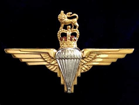 Badges And Patches Pegasus Parachute Regiment And Airborne Forces Lapel