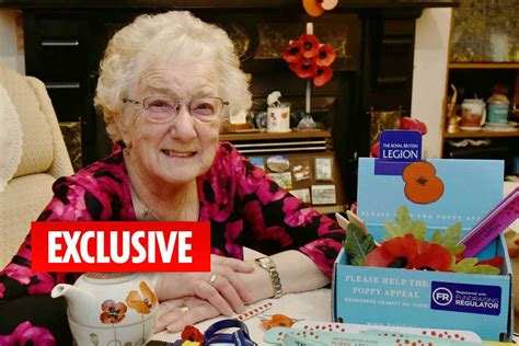 Gran 81 Who Raised £1m For Royal British Legion Backs Our Poppy Appeal The Scottish Sun
