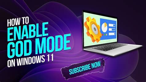 How To Enable God Mode On Windows 11 God Enabling Windows