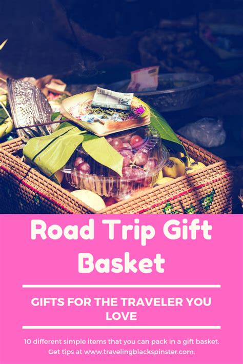 Each grill comes with a locking cover that doubles as a cutting board, a cast iron. Road Trip Gift Basket: Gifts for the Road Trip Lover ...