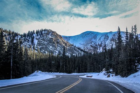 Snowy Mountain Road Photograph By Angela Moreau Pixels