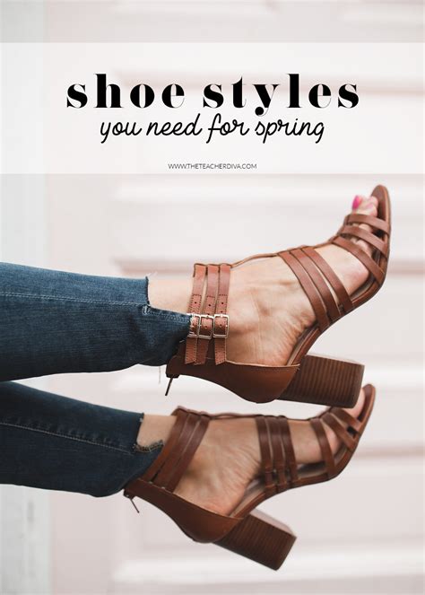 The 5 Shoe Styles You Need For Spring The Teacher Diva A Dallas
