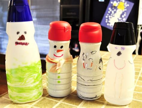 Coffee Creamer Snowman Kids Activities Saving Money Home
