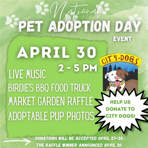 National Dog Adoption Day — Taps And Tails