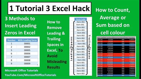 Tutorial Useful Excel Tricks Youtube