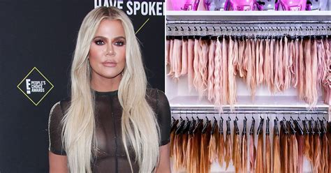 Khloe Kardashians Wigs Have Their Own Closet And Yes Its Probably