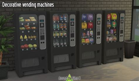 Around The Sims 4 Decorative Vending Machines • Sims 4 Downloads