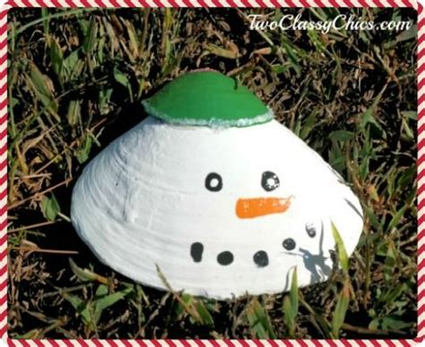 These are perfect for keeping the kids busy without breaking the bank! Kid's Crafts Project - Painted Snowman Clam Shells | Craft ...
