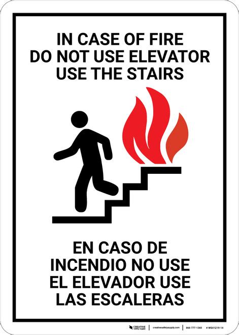 Stair Safety Signs Creative Safety Supply