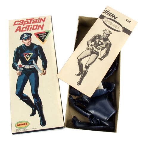 Captain Action Original 1966 Model Kit By Aurora