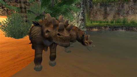 Image Turok Evolution Wildlife Uintatherium 1png Turok Wiki