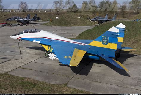 Mikoyan Gurevich Mig 29ub 9 51 Ukraine Air Force Aviation Photo