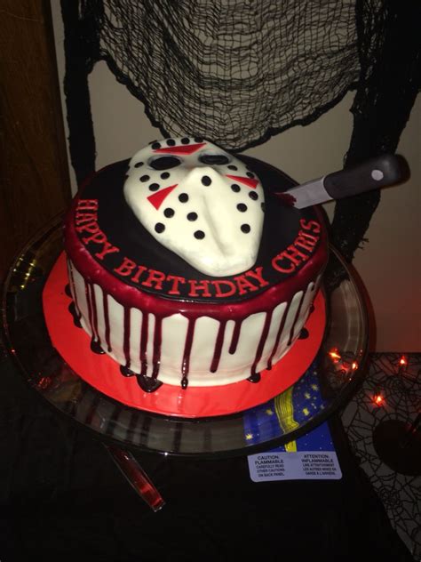 Check spelling or type a new query. Chris' Halloween Bday Cake Jason theme Friday the 13th! It ...