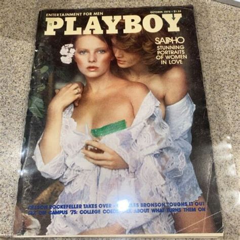 Vintage Playboy Magazine October Jill De Vries Ebay