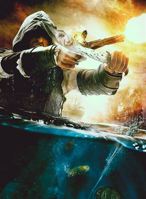 Assassins Creed Iv Black Flag Concept Posters On Behance