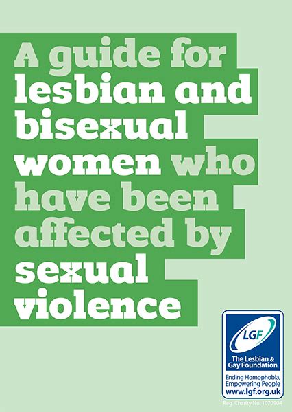 Guide For Lesbian And Bisexual Women Affected By Sexual Violence Survivors Network