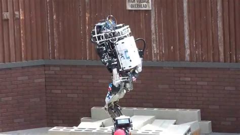 Darpa Robotics Challenge Finals Ihmc Falls In Terrain Course Youtube