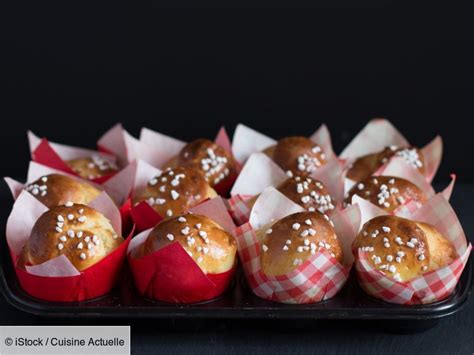 Recette Petites brioches express sans repos Ingrédients 3 personnes