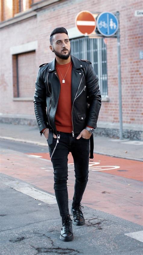 5 Coolest Leather Jacket Looks For Stylish Guys Lifestyle By Ps