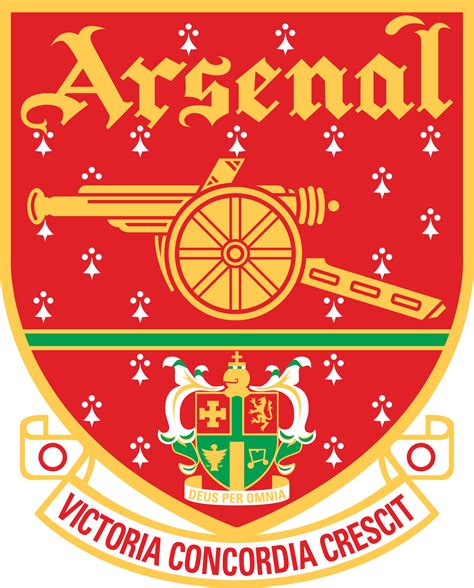 Arsenal logo, emirates stadium arsenal f.c. Latein in den Vereinswappen | Premier League 2018/19 ...