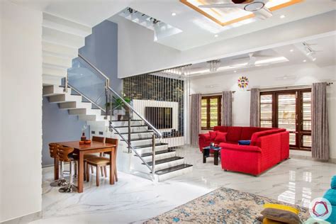 Check Out The Amazing House Interior Design For This 4bhk Home Stairs