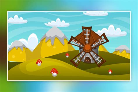 Free Fantasy Cartoon Game Backgrounds