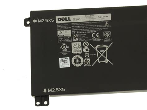 Dell Original Xps 9530 9 Cell 91wh Oem Battery 245rr Parts