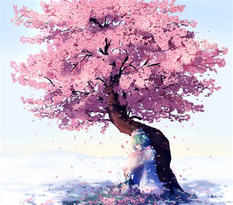 Under The Cherry Blossom Tree By Lluluchwan On Deviantart