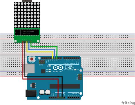 Arduino 8x8 Led Matrix Project With Circuit Diagram Code Vlrengbr