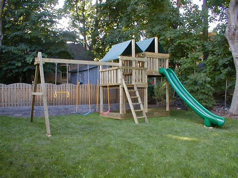 These diy wooden swing set plans could change the vibe in your backyard, home, and family. Playset Kits and Swingset Parts For DIY