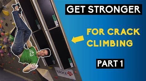 Training For Climbing Cracks Example Exercises Part 1 Youtube
